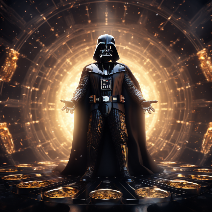 DTrador's tweet photo. @BitcoinSapiens @MrHodl Thanks to Bitcoin, I will extend my grasp over the entire galaxy, and at last, the age of peace shall reign. https://t.co/p6yK2HXzZB