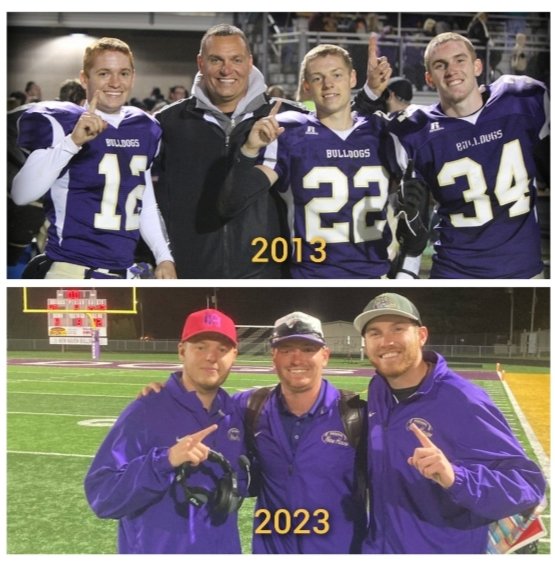 shawnshearer22's tweet photo. My son and his boys. Conference Champs as players, now coaches! So proud of these young men! https://t.co/gQ0bJAwoVQ