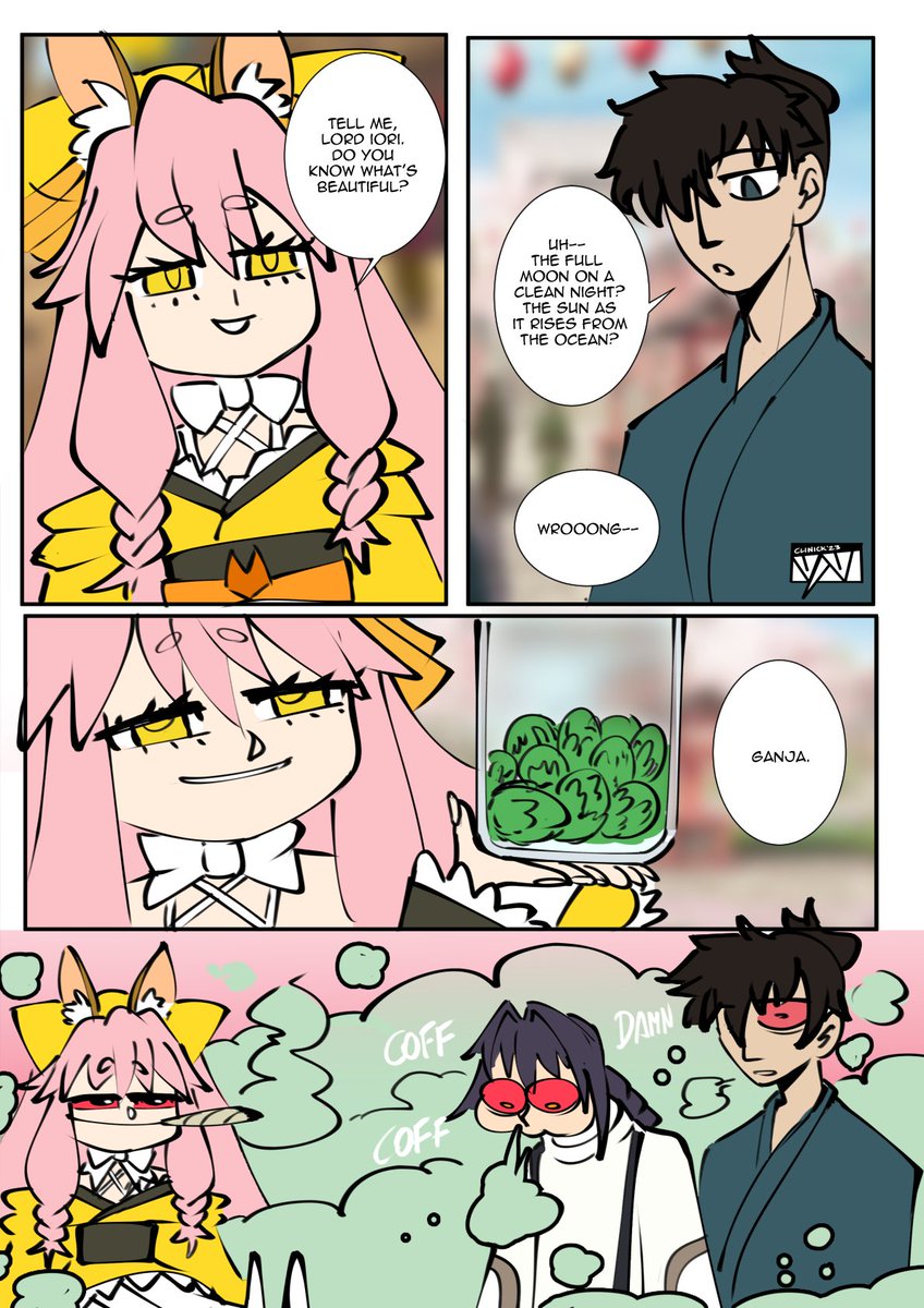 ClinickCase's tweet image. She's called ARIA because one blunt for her is a blunt for everyone 
#FateSR