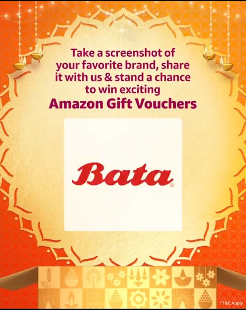 ksandy555's tweet photo. @amazonIN @amazondotin My favourite brand is Bata

#OpenBoxesOfHappiness 
#AmazonGreatIndianFestival https://t.co/K7CSVNdRLi