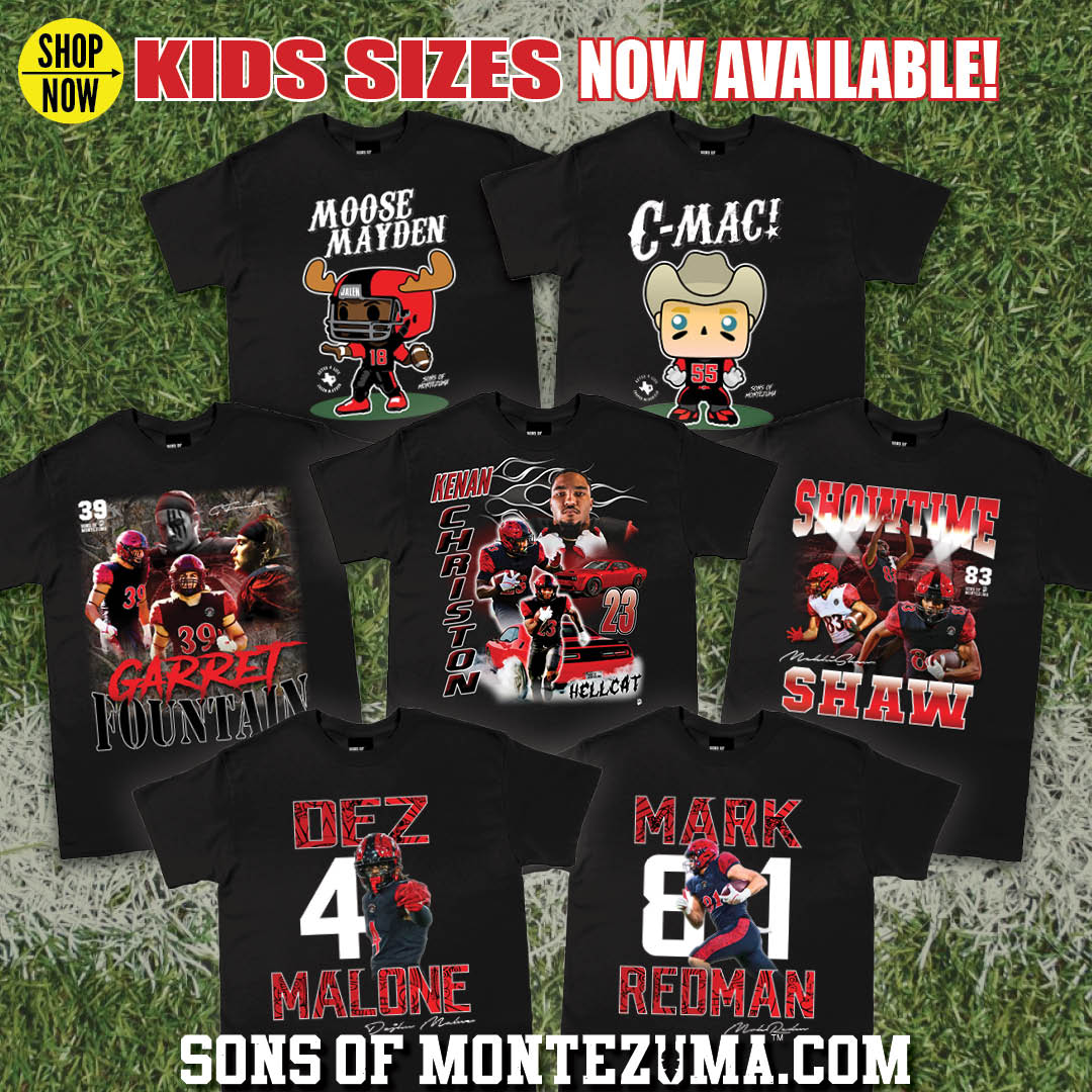 Victory SON-Day's Are the Best ⚫️🔴🏈 Sons of Montezuma Kids Sizes Now Available in the NIL Shop! Get Yours Today... sons-of-montezuma.myshopify.com/collections/ni…