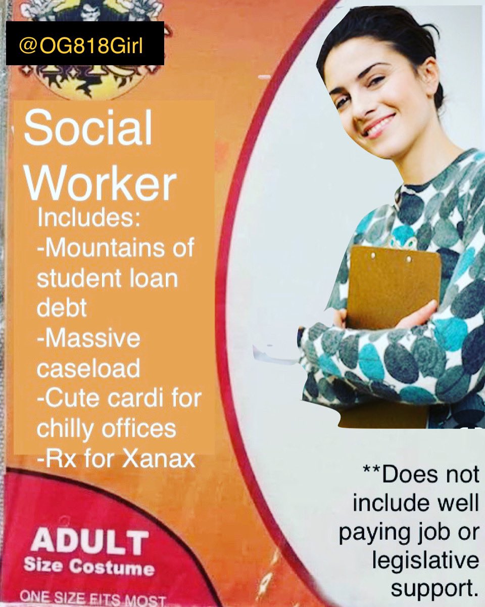 Anyone need a costume? 🤣🤣🤣 #SWMama #CantScareMeImASocialWorker #HappyPumpkinSeason