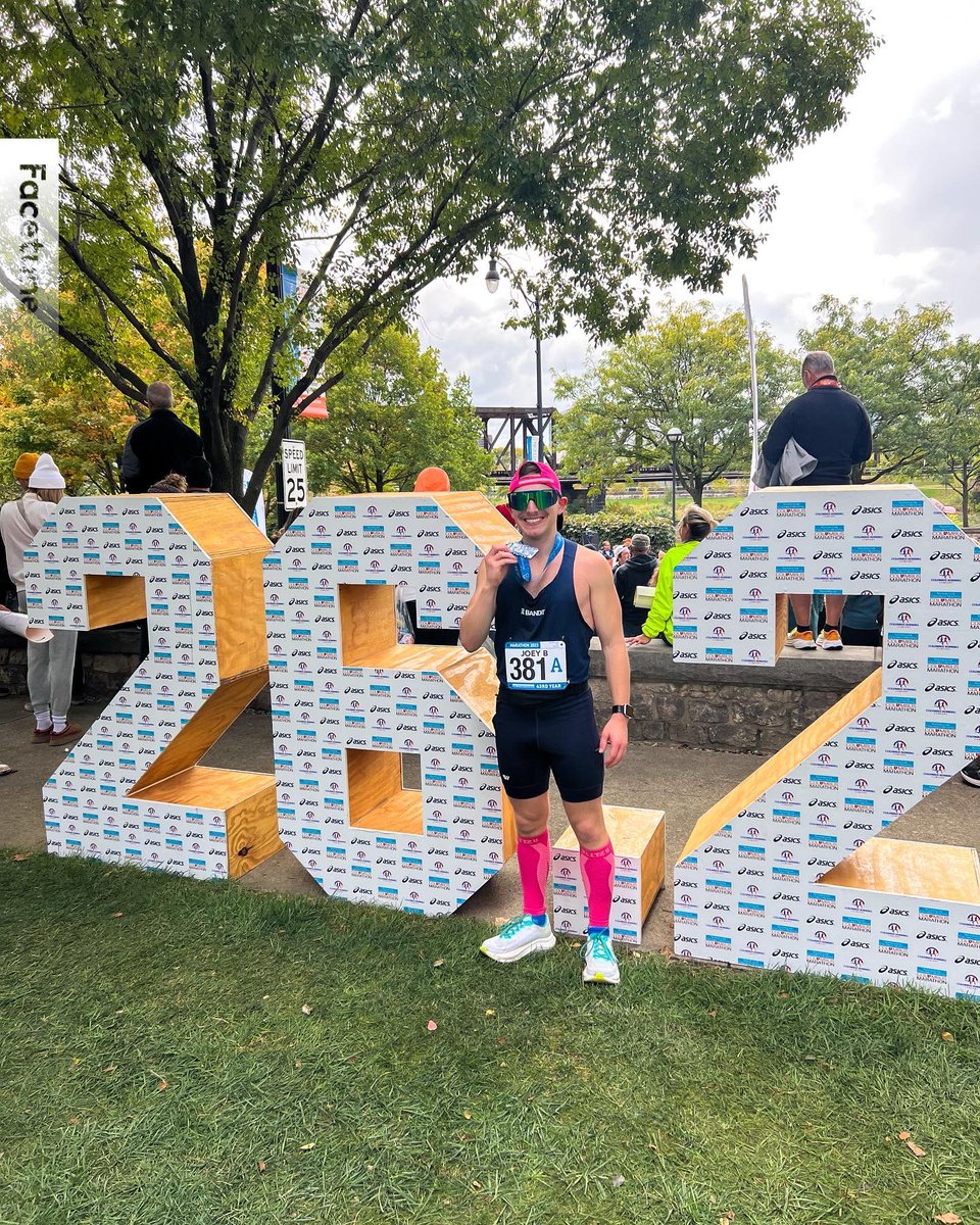 We did it Joe! First marathon in the books✅