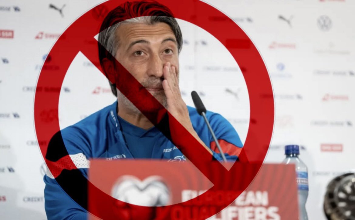 okaformidable's tweet photo. Je posterai cette photo de Murat Yakin jusqu’au jour où il ne sera plus le sélectionneur de notre équipe de Suisse JOUR 2 ( le pressing ne fait que de commencer ) #yakinout https://t.co/sFxlk1QNuh