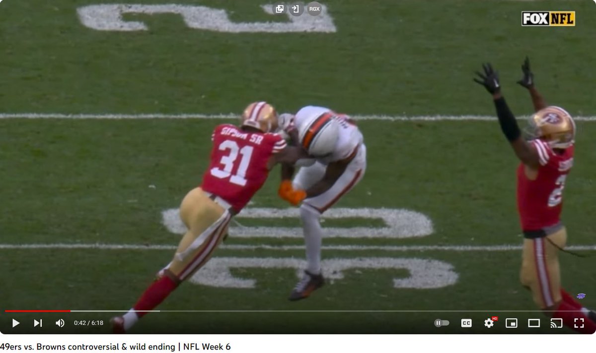 SirSomething28's tweet photo. @ShazinTheSpring @nineralex L take, this is a great defensive play to ensure a pass breakup. Contact was made from Forearm to Shoulder, to Shoulder to Shoulder, on a bang bang play. If the receiver had caught the pass this penalty never would have been called. https://t.co/bxOn9sKziN