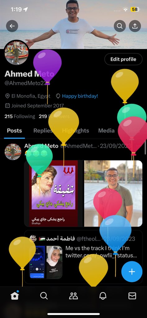 My birthday ♥️🎊🎉