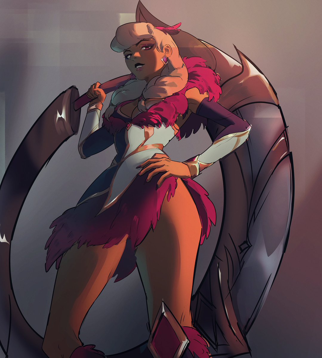 A birthday gift I drew for <a href="/Pwammi/">✿Plum✿</a> of his Coven Qiqi concept!