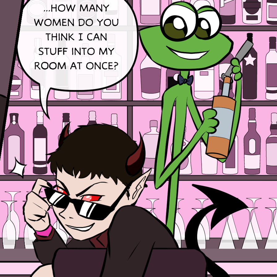 In today's Pimpette &amp; Associates...

Now, to the real important business.

pimpette.ca
