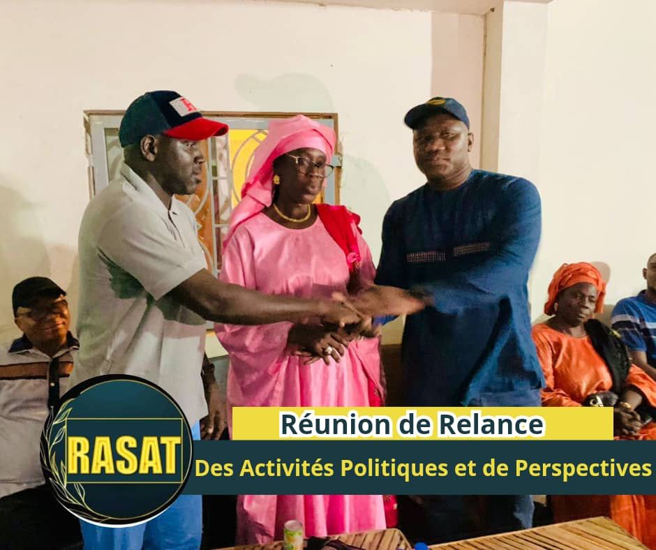 AT1Officiel's tweet photo. Les membres du RASAT ont été convoqués en réunion pour la relance des activités politiques. Beaucoup de points ont été évoqués et parmi lesquels le financement des jeunes et des femmes du RASAT, la structuration dudit mouvement et les perspectives politiques. https://t.co/M1I16iM5Hd