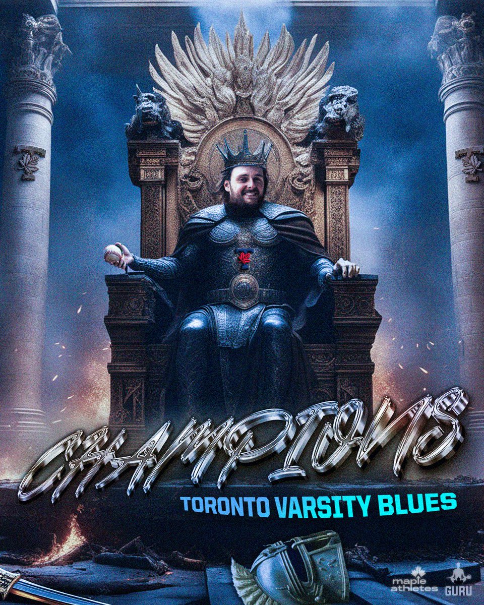 Toronto Varsity Blues Crowned OUA Champions 🍁 🔵🔴