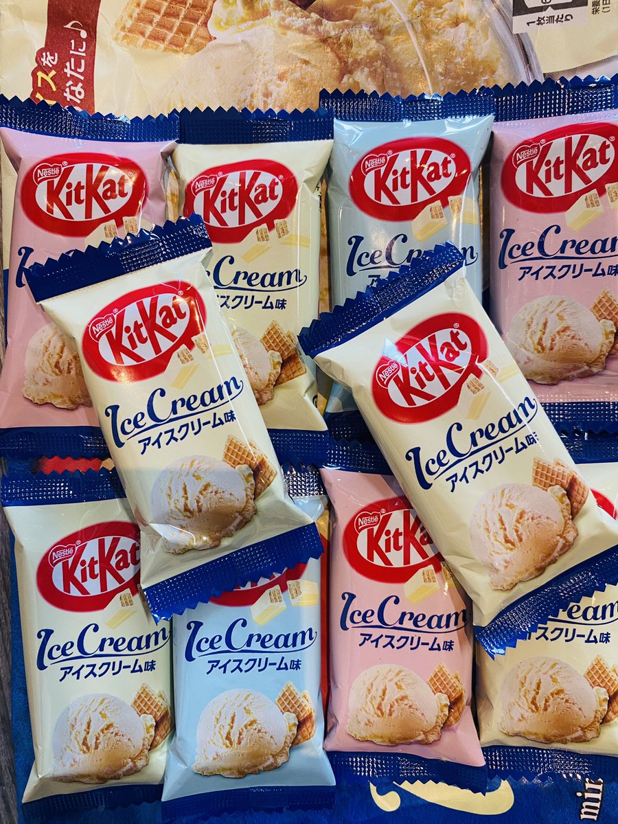 itsabodega's tweet photo. Japanese KitKats are available in new flavors (Ice Cream, Sweet Potato, Chestnut) in mini and full bags. 

https://t.co/D9BpGFXUVJ https://t.co/Q8ruXpKunX