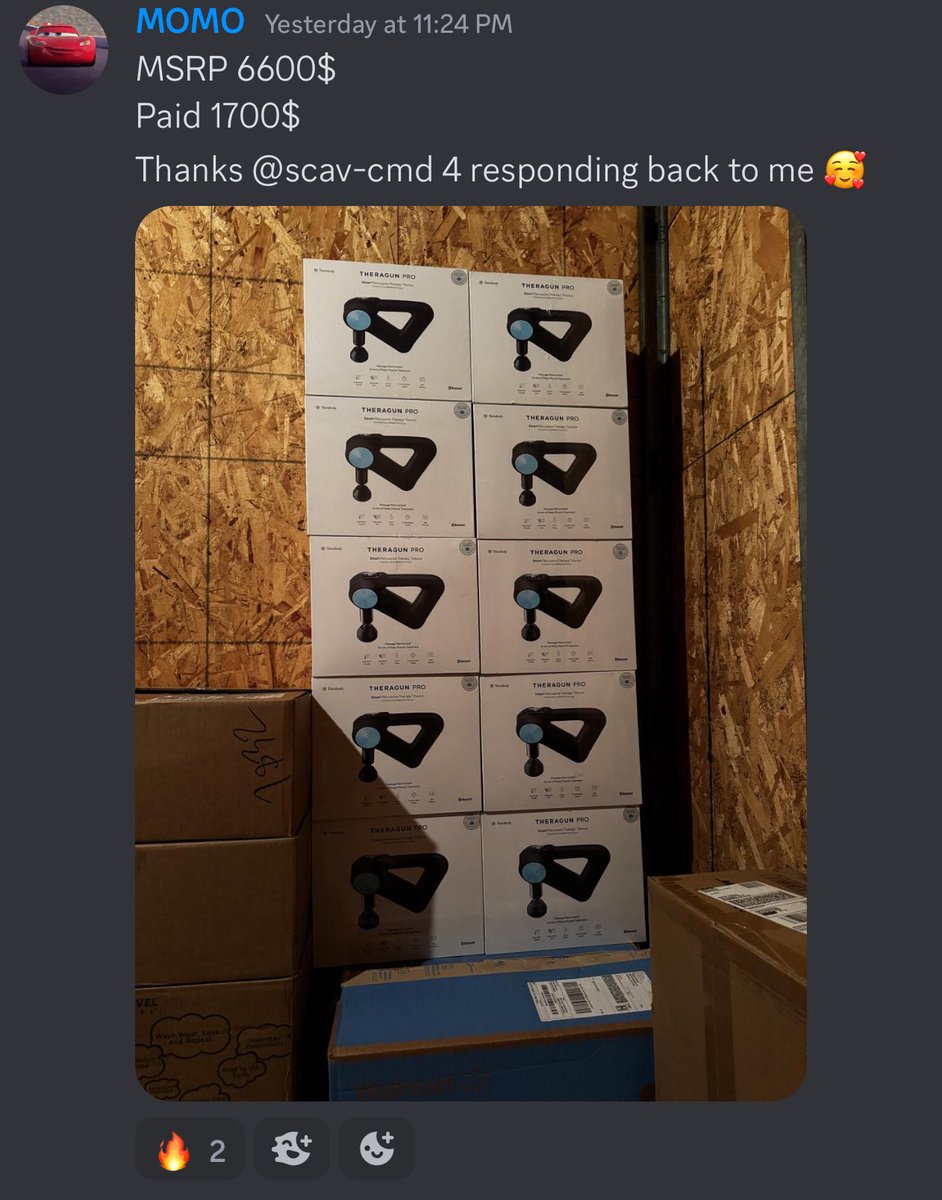 profit_lounge's tweet image. $6600 WORTH OF THERAGUN PROS FOR $1700👇

Over 70% off 

Members TOOK stock on this DEAL while everyone else slept😴

Like &amp;amp; Retweet for a chance to join Profit Lounge