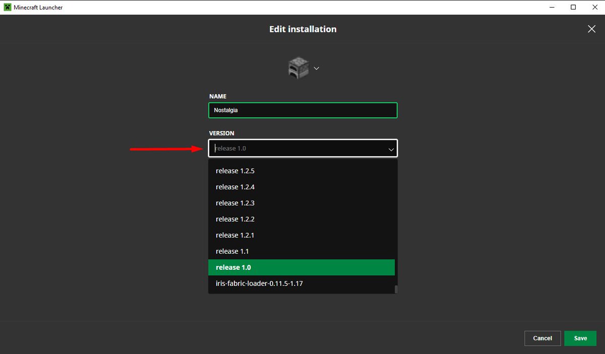 I keep seeing people say "recent Minecraft updates ruined the game" and that they "are quitting next update"...

If you love old Minecraft so much, here's a neat trick for you. Genuinely, you can still play old versions, nothing is lost.