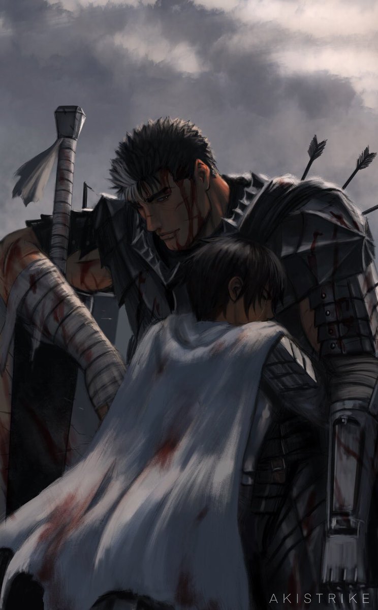 Guts and Casca #berserktober23 #berserk