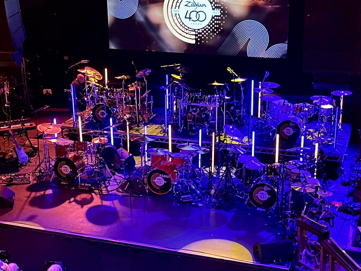 iMusters's tweet photo. You can never have too many drummers on one stage - can you? https://t.co/CRSTV2bXZJ