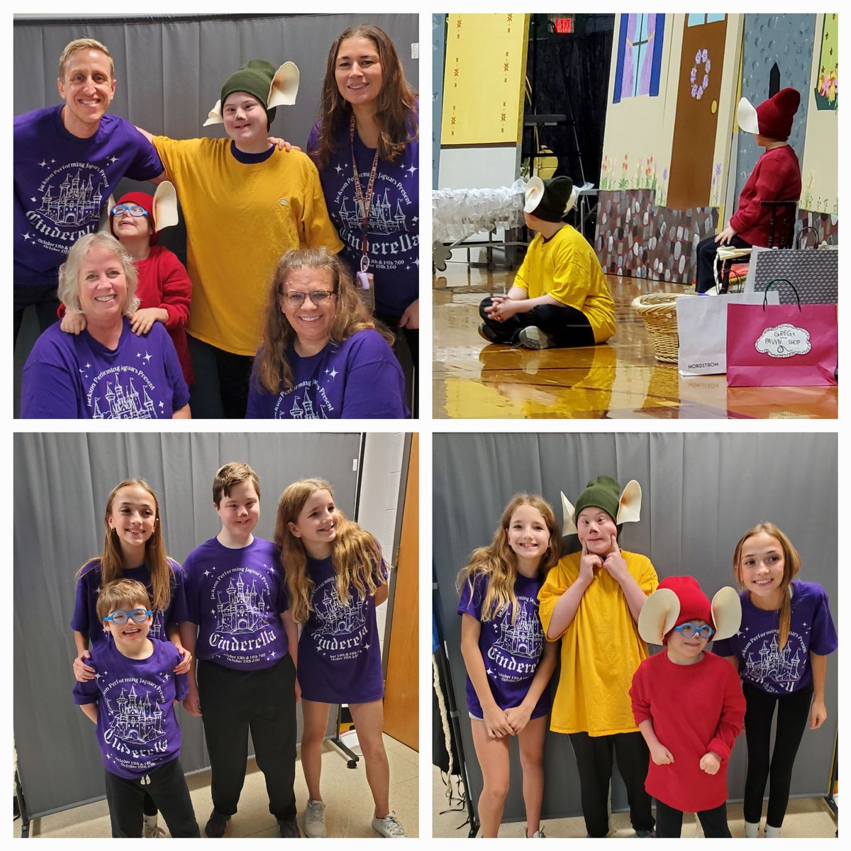 Enjoyed Jackson's performance of Cinderella! So much fun with our mice and of course, our peer buddies! Great job cast and crew! 
@d45schools
@d45jackson
#JAJaguarsROAR