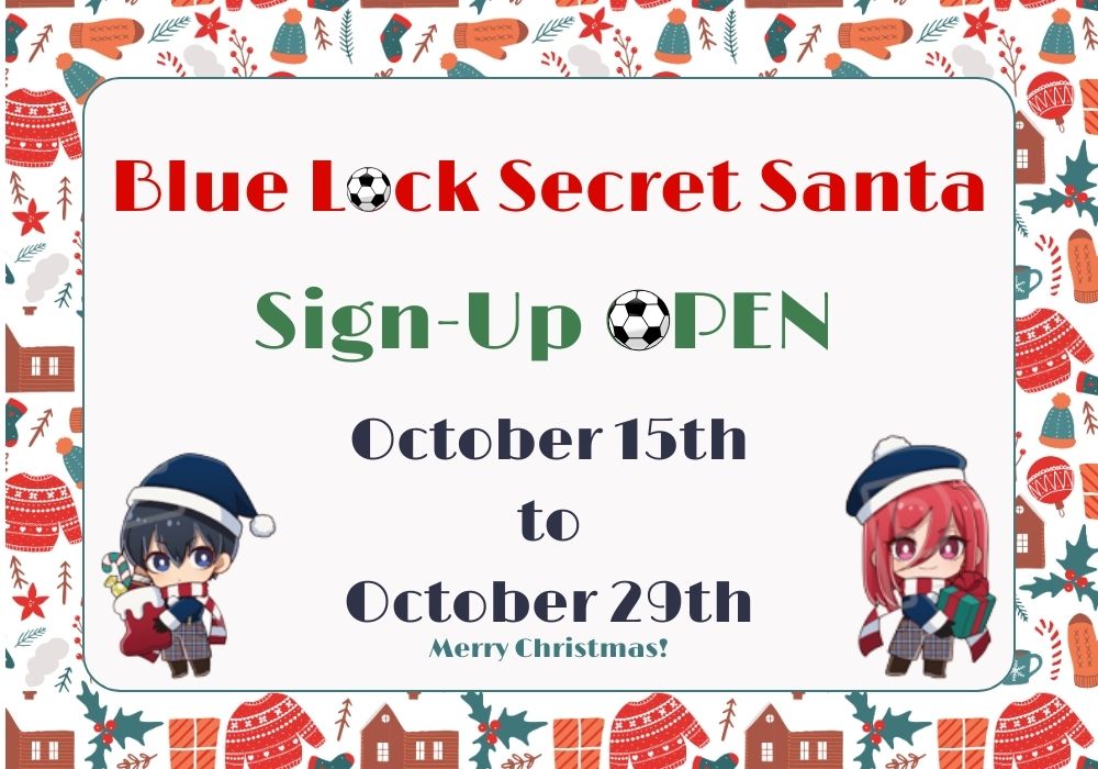 Blue Lock Secret Santa tweet media
