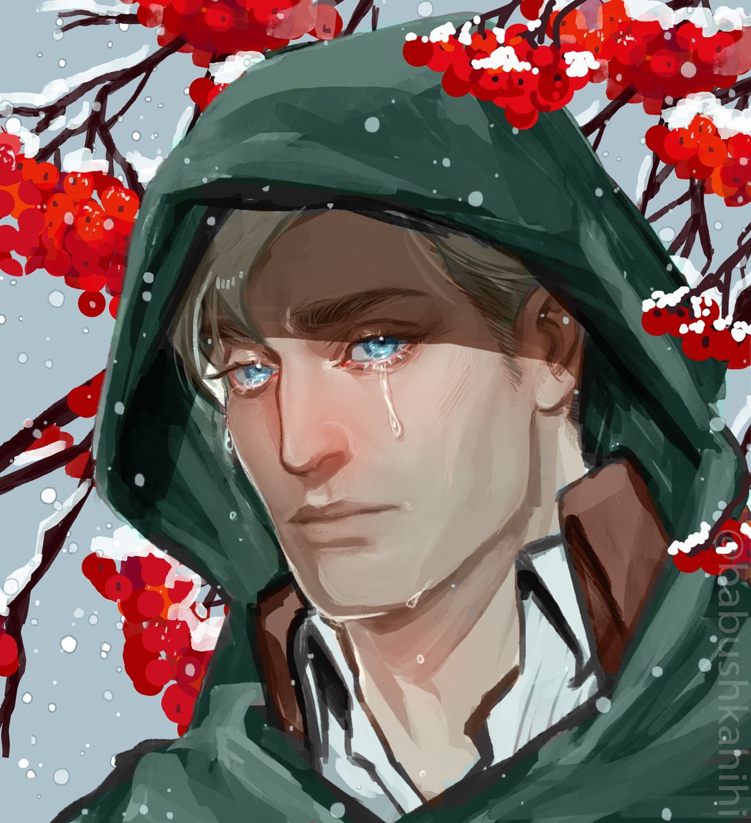 「Early winter this year. Erwin Smith#Atta」|🏳️‍🌈Babuのイラスト