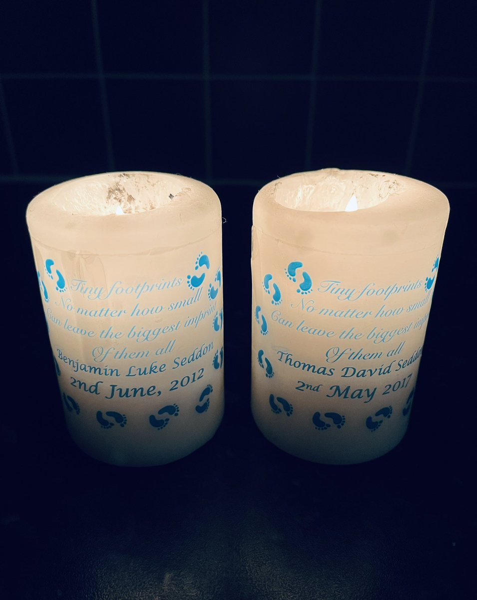 #WaveOfLight 
#BLAW2023 
#SayTheirNames
Remembering Ben and Thomas and thinking of all the babies and children who didn’t get to stay 💙💙