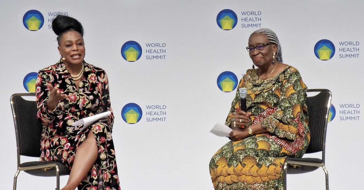 “My hope is that my ceiling will become your floor and that ceiling is stable enough for the next generation of #youngpeople to stand on to reach their summits.” #whs2023 #womeninglobalhealth