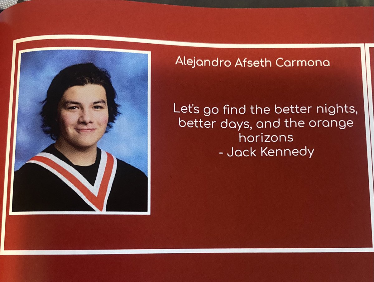 @LonelyMailbox @DerekTirrell Kennedy got me thru highschool 🧡