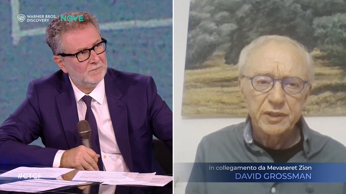 chetempochefa's tweet photo. "Non è possibile paragonare neanche i 56 anni di occupazione con questo massacro brutale, perchè il massacro ha uno scopo...quello di colpire coloro che sono totalmente inermi"

David Grossman a #CTCF https://t.co/7sHRbpc6RH