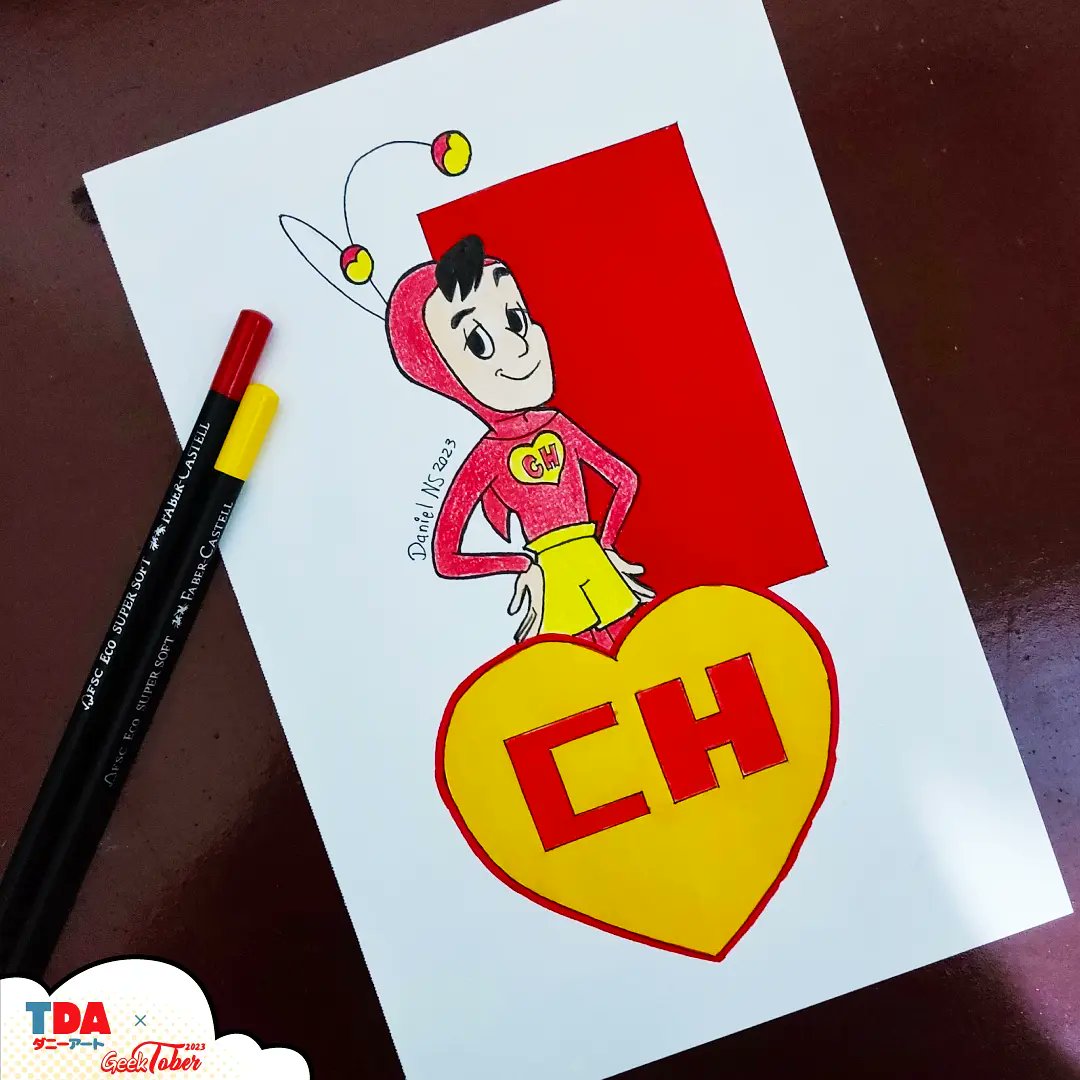 TheDannyArt's tweet photo. π Geektober CR 2023 - Day 15
βοΈ Chespirito πͺ³
.
Dibujo rΓ‘pido π¬
.
#chespirito #elchapulincolorado #chespiritodrawing #GeekToberCR #GeekTober2023
#dnnyeldraw #tda #drawing #drawartist #artist #sketch #sketchbook #sketch_daily #artlinedrawingsystem #fabercastellsupersoft https://t.co/U4LjXoLVMV