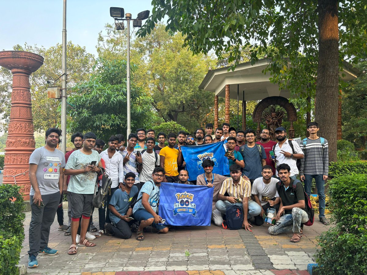 PokeGoWB's tweet photo. #Timburr #CommunityDay October 2023 🪵 🪓 in Kolkata, West Bengal 📍🫶
#PokemonGoCommunityDay
#PokemonGoCommunityDayMeetup
#AaoKhelePokemonGo
#PokémonGOApp #PokemonGoWestBengal
#PokemonGoIndia #MeetYouOutThere
@PokemonGoApp @PokemonGoAppIN
@NianticLabs https://t.co/JwAlxWxXr7