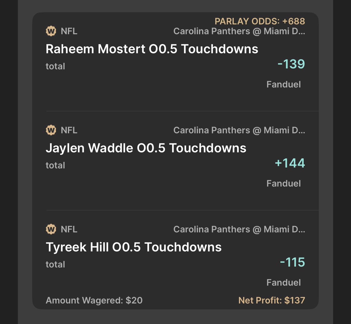 sharpzapp's tweet image. Cash it in the FIRST HALF for @PiattPicks 💥💥💥 #FinsUp