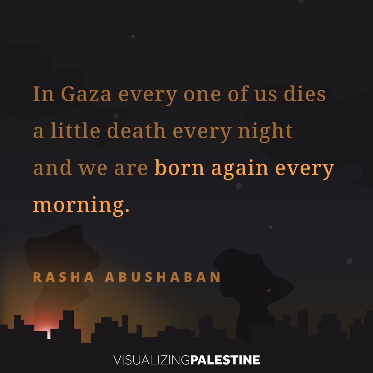 Visualizing Palestine tweet media