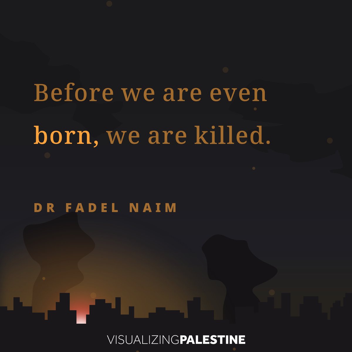 Visualizing Palestine tweet media