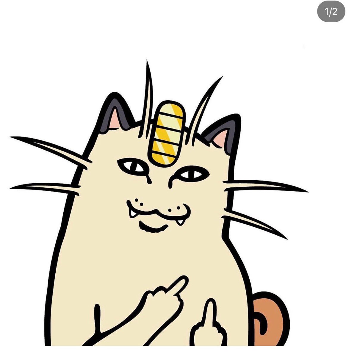 RIPNDIP's tweet photo. Ripndip Meowth https://t.co/vLFkPEdiHV