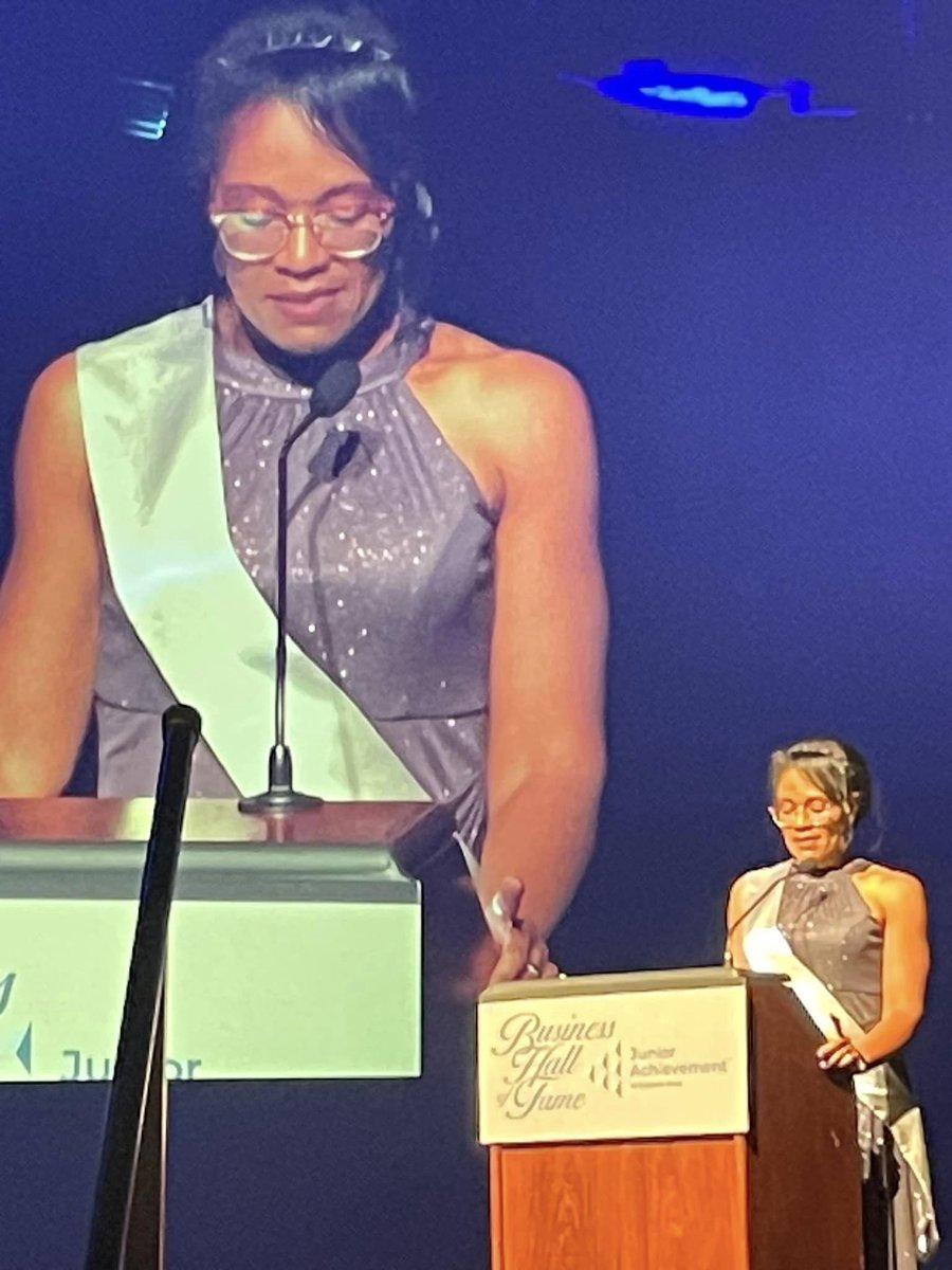 I am honored to be awarded with the Junior Achievement of Eastern Iowa's entrepreneur award and inducted into its Business Hall of Fame.

I'm grateful for a beautiful night and energized to carry on with my work.