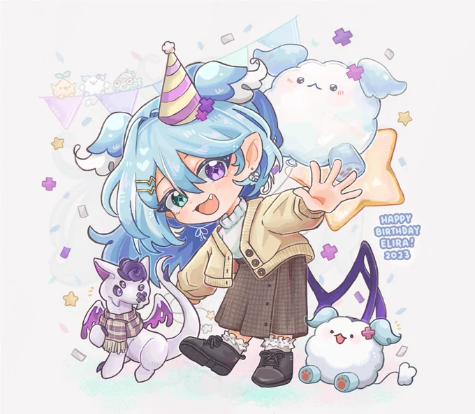 Happy Birthday Elira!  #EliraGotCake2023 #pendorART