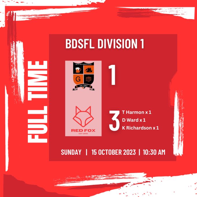 DosthillRedFox_'s tweet photo. Kicking the new era off in style🤩

A big 3 points today to bounce back after last weeks late defeat to put us top of the table🙌🔝 https://t.co/2RQdmXnTqo