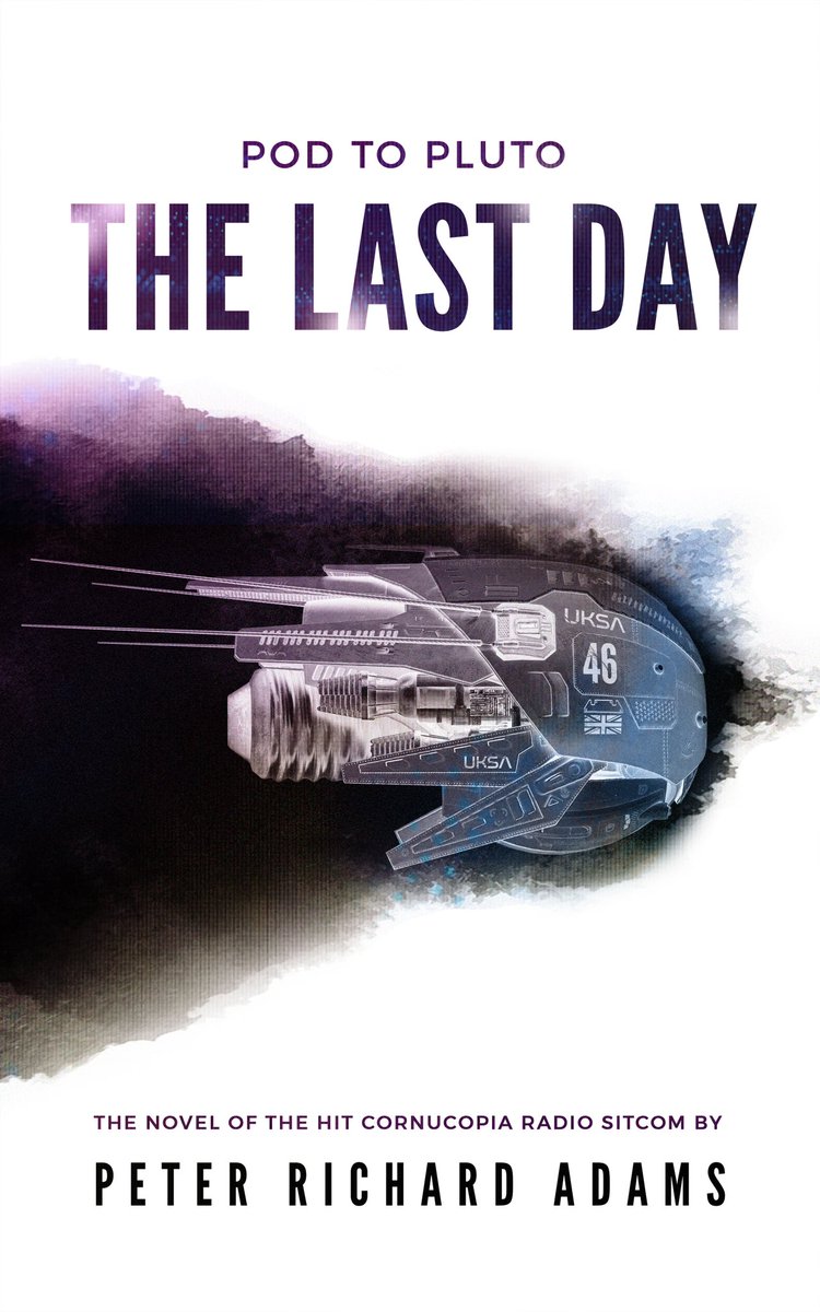 Well, this is terrifying. My debut novel is out on Monday 13 November. Pod To Pluto: The Last Day. Based on the hit @CornucopiaRadio sitcom. Pre-order info will be along soon, but until then here’s the wonderful artwork by Andy Dickinson at The Quill Design.