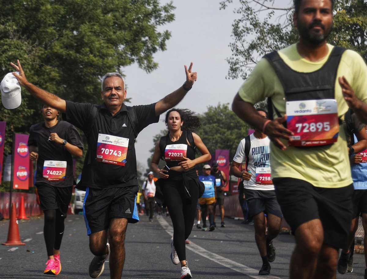 WasimSarvar's tweet image. Vedanta Delhi Half Marathon 2023.

@DelhiHM_ #VedantaDHM23 #vedantadelhihalfmarathon