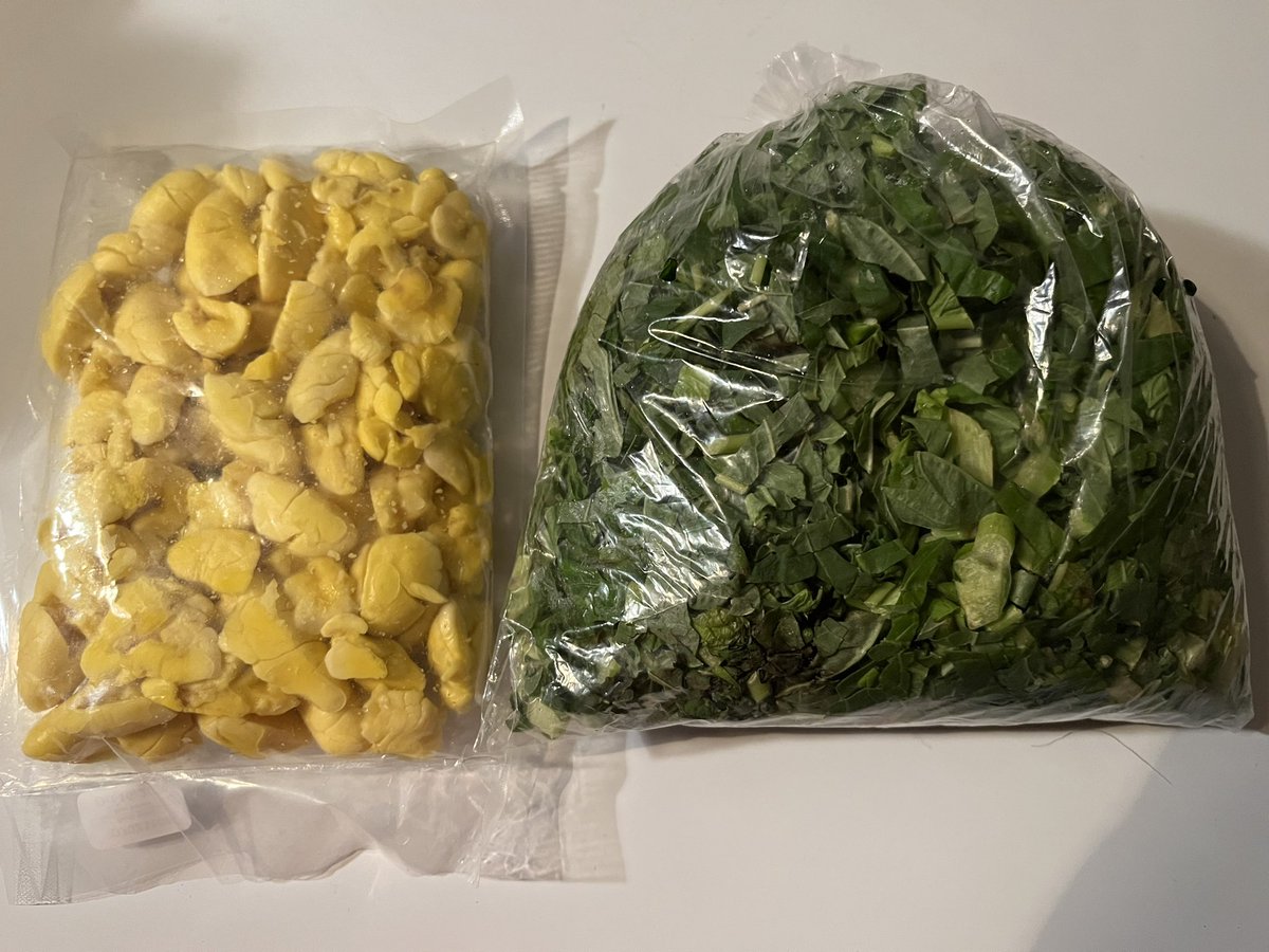 5_D's tweet image. Food rich! 💰 #ackee #callaloo 🇯🇲