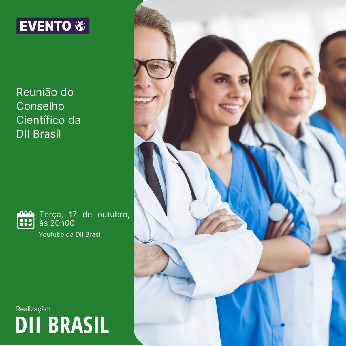 DII_Brasil's tweet photo. O que é preciso fazer para melhorar a relação entre os profissionais de saúde e pacientes?  Participe:
Reunião do Conselho Científico da DII Brasil.
Dia 17 de outubro de 2023
20h00
Transmissão pelo canal de Youtube
https://t.co/IbibFZAVNb https://t.co/TZCs6Ug1JD