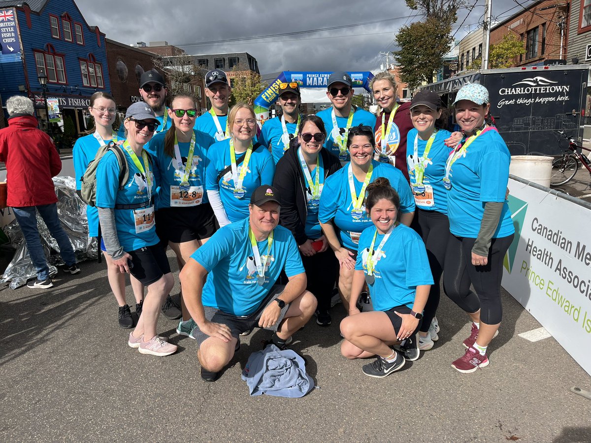 Train. Run. Mooove 👟 
A big congrats to our TWO teams that participated in the PEI Marathon corporate relay today! Way to go, Team Wowie and Team Cowie 👏🏻