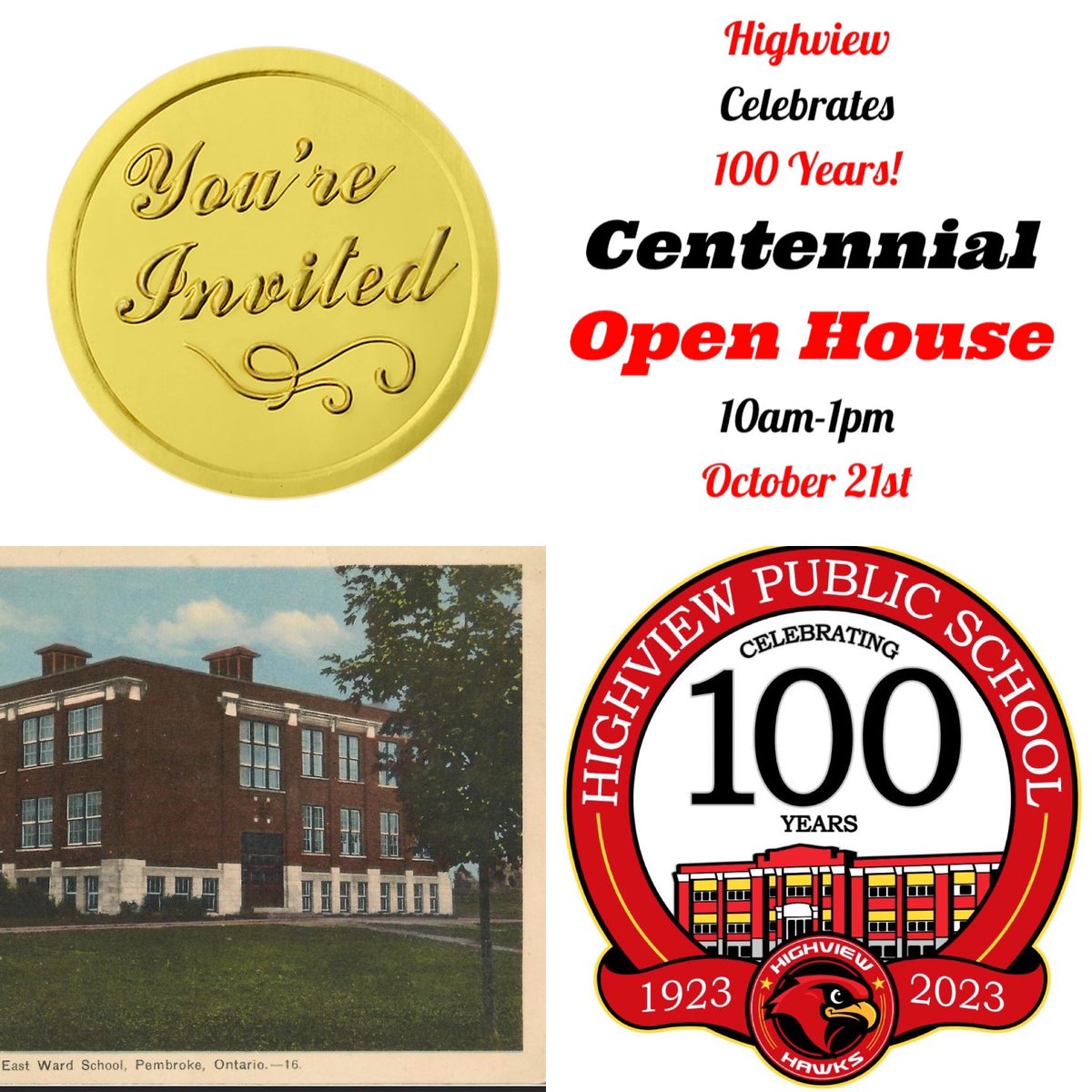 Come celebrate with us! Two exciting events coming up next weekend at Highview! Our Fall Family Dance is October 20 &amp; our Centennial Open House is October 21! #Highview100