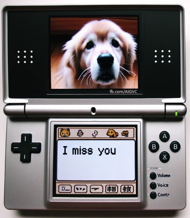 AIGenGames's tweet photo. Title: Dog To Human Speech Translator
Genre: Software
Platform: Nintendo DS
Released in 2007 https://t.co/5mbvwCRu8A
