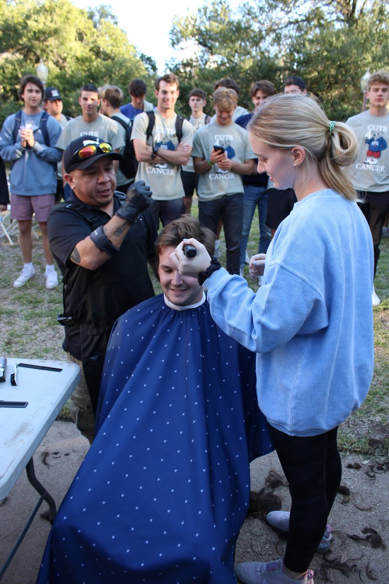 Our dedicated members will shave their heads on November 1st to raise funds for Breast Cancer in respect of Breast Cancer Awareness Month. If you'd like to support us or know someone who might, please consider donating to our Venmo: @atoc4c, and sharing with a friend.