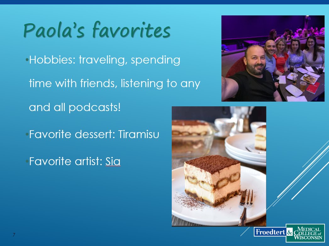 About the Residents: Paola, PGY1!