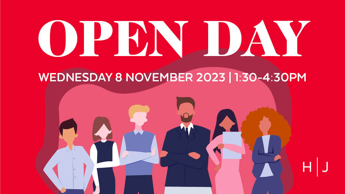 🎓 Are you a first year law student? Want to find out what HJ has to offer?

Sign up to our free #OpenDay on 8 November!

This event is ideal for you to learn more about our firm, the culture and to hear from our staff.

💻 Register your interest now: bit.ly/46Ln2k3
