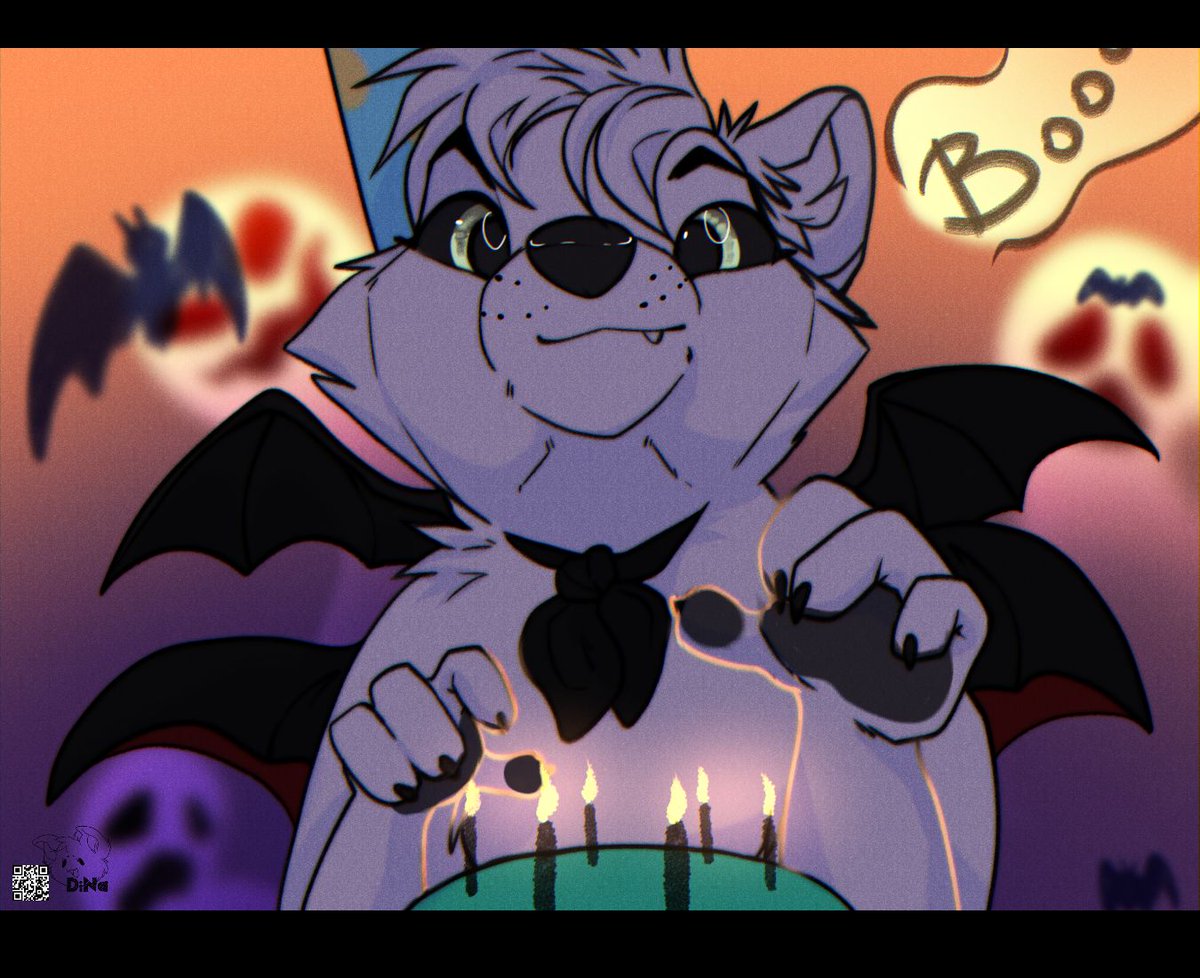 Eddy0031's tweet photo. Wholesome bday gift art by @SparksTrap https://t.co/2ggG37GEZz