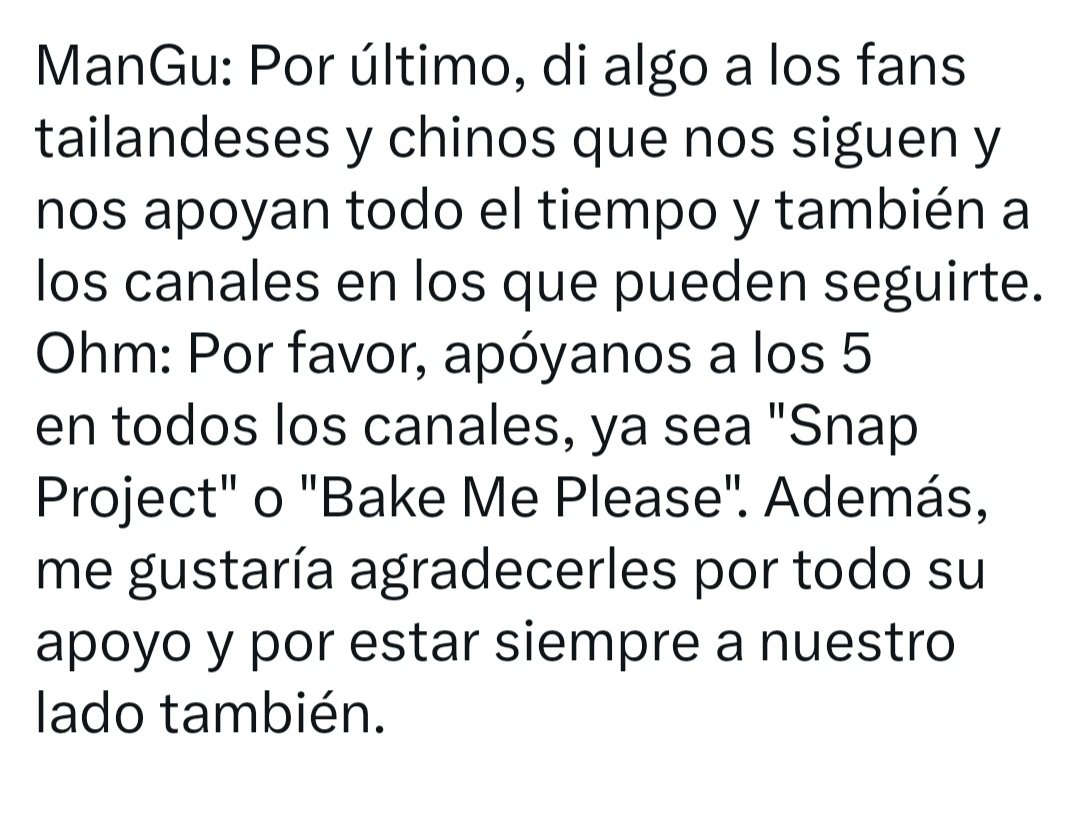 OhmFlukeLatino1's tweet image. Ohm estará en la nueva serie Y de Ch8 “Bake Me Please”, que saldrá al aire a finales de este año. Donde P&apos;Mii interpreta  a Shin 😍🐻 

MANGU E-Magazine Issue 266 (15th Oct 2023)

🔗 atmangu.com/article/1900

#OhmThitiwat #โอห์มไง 
#ManGuMagazineXSnapProject
Traduccion: @OHMiverse