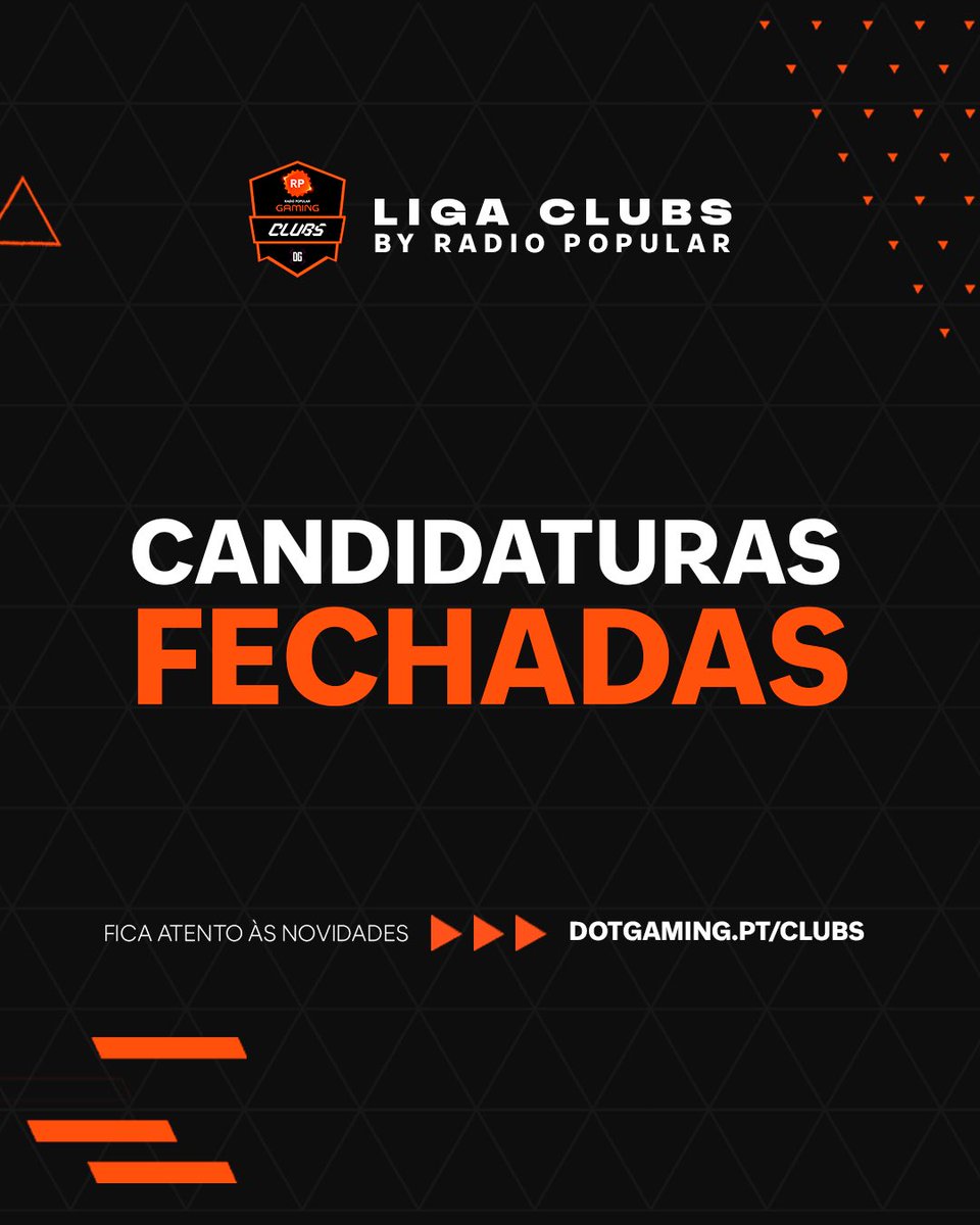Liga Clubs by Radio Popular (@clubs_dotgaming) on Twitter photo ๐๐๐ก๐๐๐๐๐ง๐จ๐ฅ๐๐ฆ ๐๐๐๐๐๐๐๐ฆ!
A partir de agora nรฃo รฉ mais possรญvel submeter candidatura para participar na Melhor Liga de Clubs em ๐ต๐น.
๐ข๐๐ฅ๐๐๐๐๐ข ร s 34 equipas que submeteram a sua vontade em participar na Liga Clubs by @radiopopular ๐๐๐ก๐๐๐๐๐ง๐จ๐ฅ๐๐ฆ ๐๐๐๐๐๐๐๐ฆ!
A partir de agora nรฃo รฉ mais possรญvel submeter candidatura para participar na Melhor Liga de Clubs em ๐ต๐น.
๐ข๐๐ฅ๐๐๐๐๐ข ร s 34 equipas que submeteram a sua vontade em participar na Liga Clubs by @radiopopular