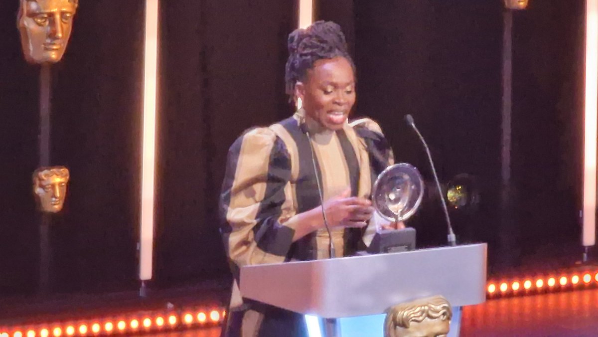 My hero, Rakie Ayola. 👏🏾👏🏾👏🏾👏🏾👏🏾👏🏾👏🏾🙌🏾🙌🏾❤️❤️❤️❤️❤️ #baftacymruawards