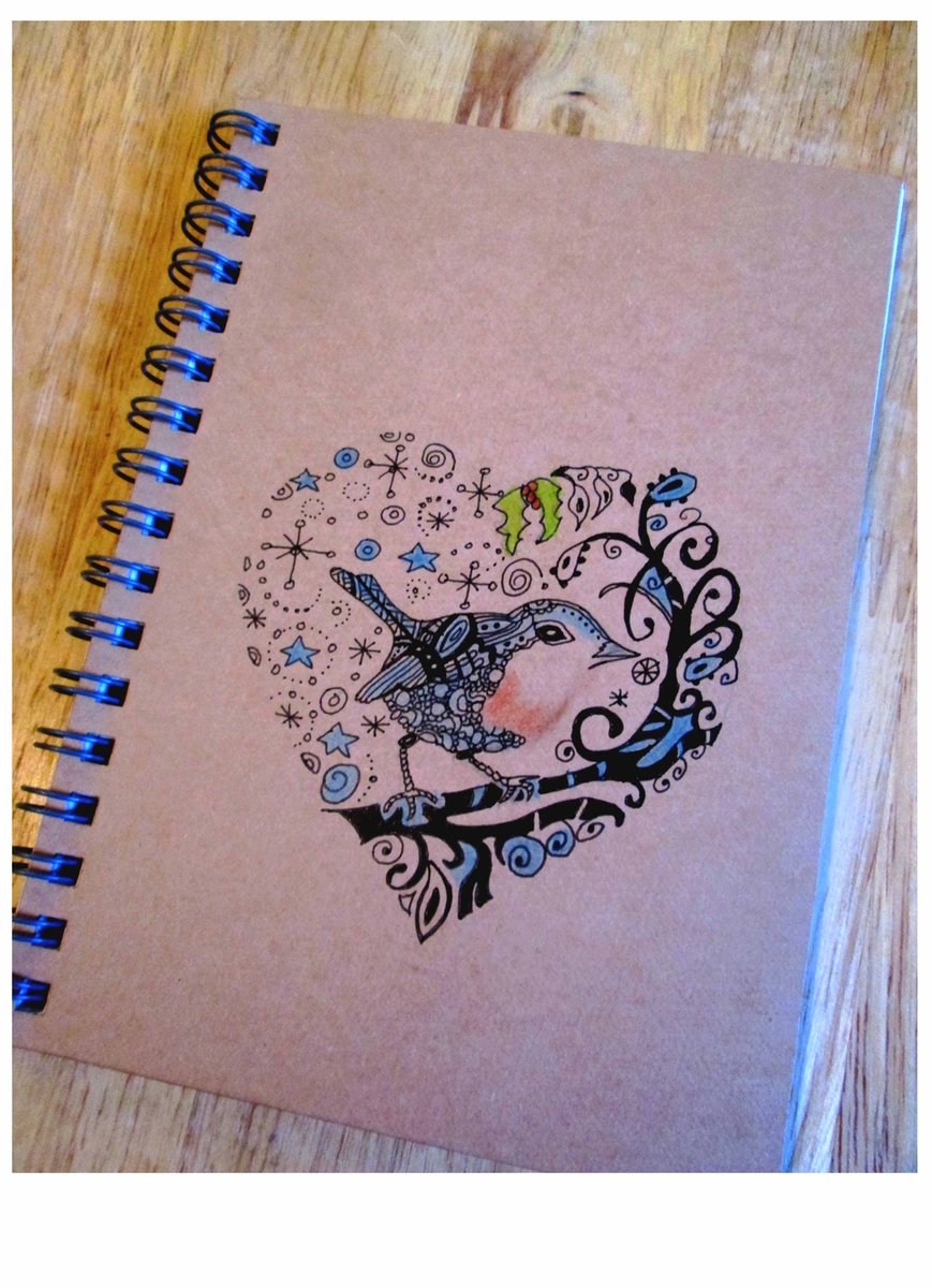 SDCards7's tweet photo. Gift original handdrawn artwork on the cover of a lined notebook.
Truly unique &amp; something to treasure.
I can add a name/sentiment too
Only 2 A6 books left for me to add some art, so be quick if you'd like one!
https://t.co/4taYsaWUjO #shopindie #ukcraftershour #handmadehour https://t.co/6T33p6mdQk
